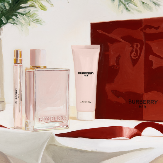 Kit Coffret Burberry Her Feminino Eau de Parfum